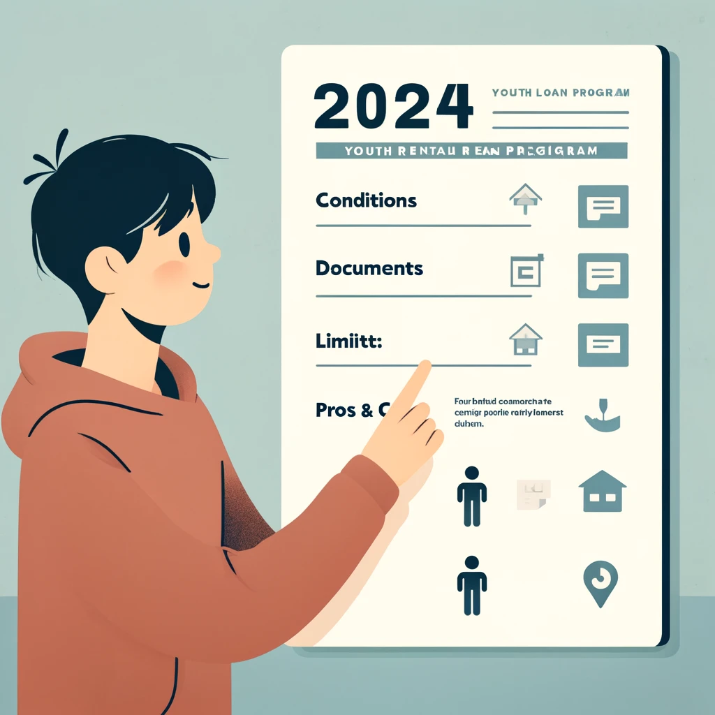 2024 청년버팀목전세대출 (+조건, 서류, 신청, 금리, 한도, 장단점)